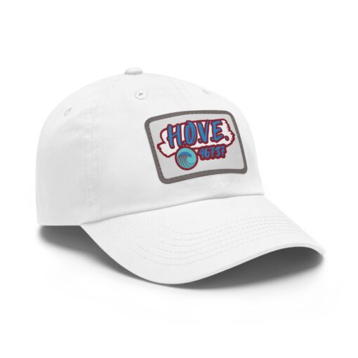 Hawaiian Ocean View Estates: H.O.V.E. - Vintage Style Dad Hat with Leather Patch - Image 2